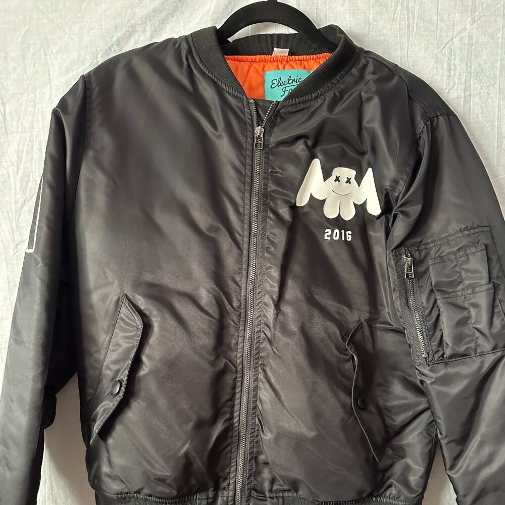 ELECTRIC FAMILY X MARSHMELLO LIMITED EDITION BOMBER “MELLO GANG” JACKET CIRCA 16